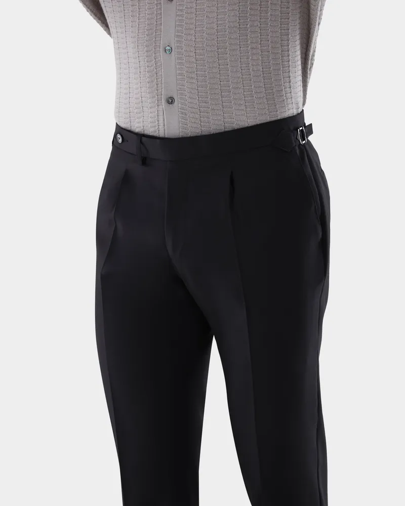 van Laack Hose aus Wolle mit Slim Leg Beige
