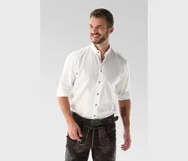 Oxford Trachtenhemd mit Stehkragen