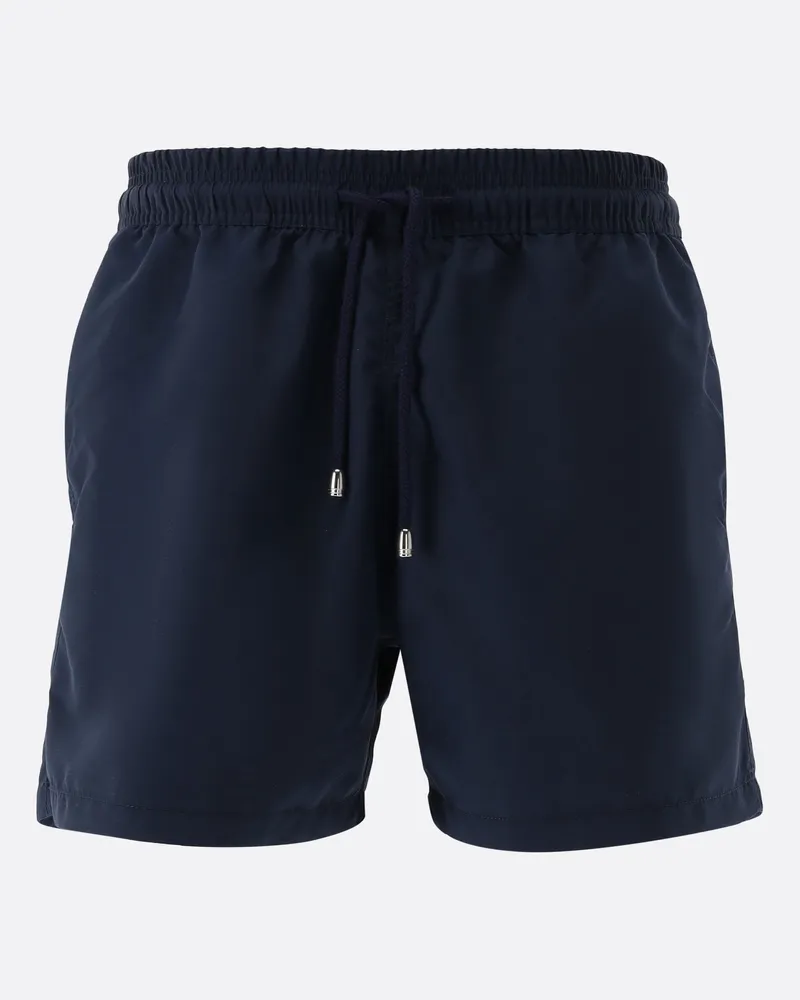 van Laack Badeshorts mit geradem Bein Blau