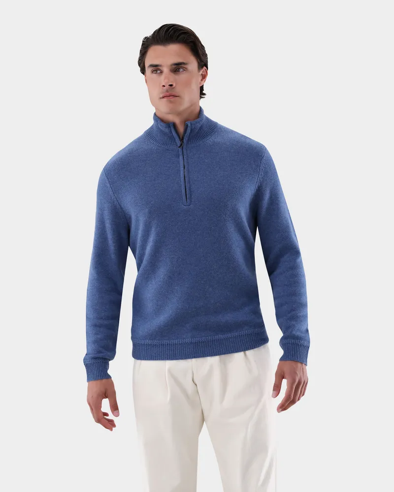 van Laack Troyer aus Kaschmir Blau