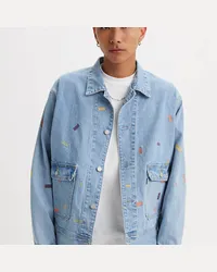 Levi's Utility Trucker Jacke Blau