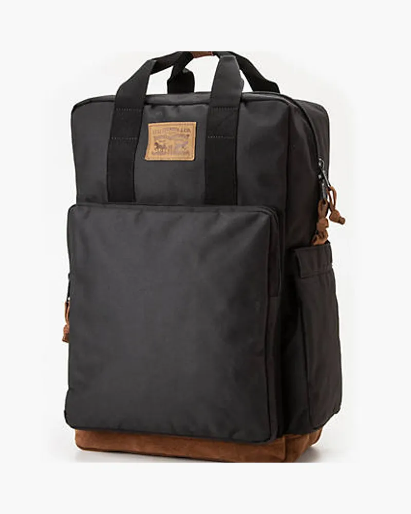 Levi's LPack Großer Elevation Rucksack Schwarz