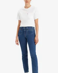 Levi's 724 High Rise Tailored Jeans Blau