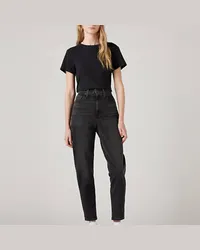 Levi's High Waisted Mom Jeans Schwarz