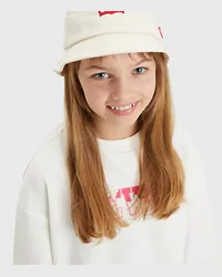 Levi's Teenager Batwing Bucket Cap Weiß