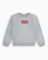 Levi's Teenager Batwing Sweatshirt mit Rundhalsausschnitt Grau