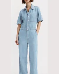 Levi's Heritage Jumpsuit mit kurzen Ärmeln Blau