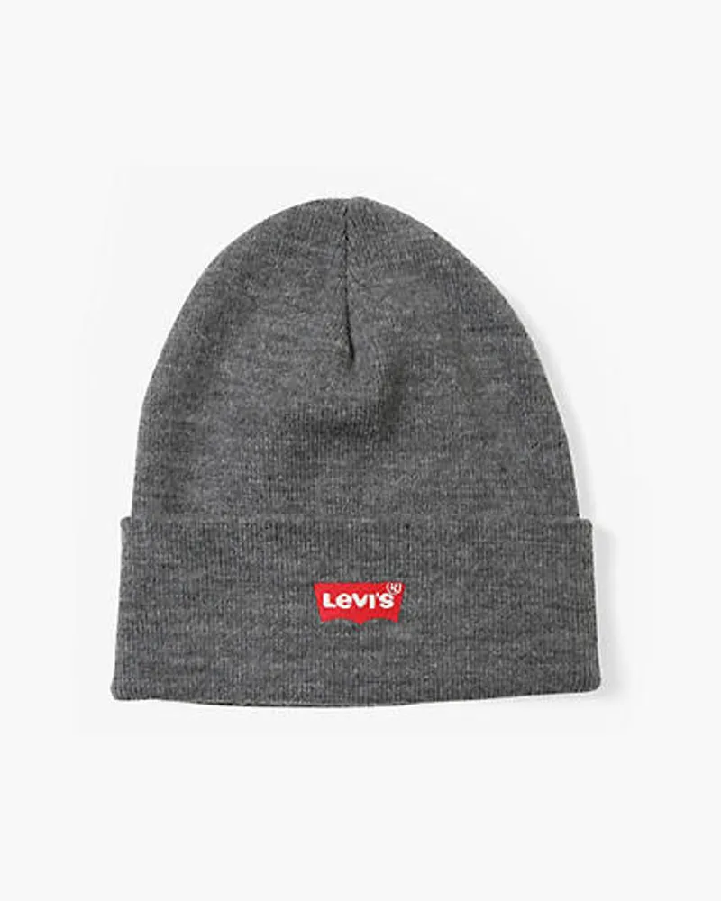 Levi's Slouchy Beanie (mit Stick Grau