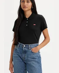 Levi's Slim Poloshirt Schwarz