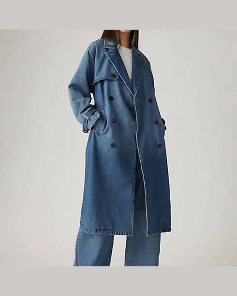 Levi's Spade Trenchcoat Blau