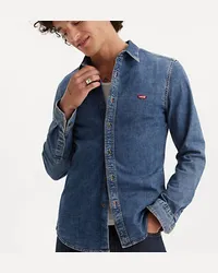 Levi's Battery Housemark Slim Fit Shirt Blau