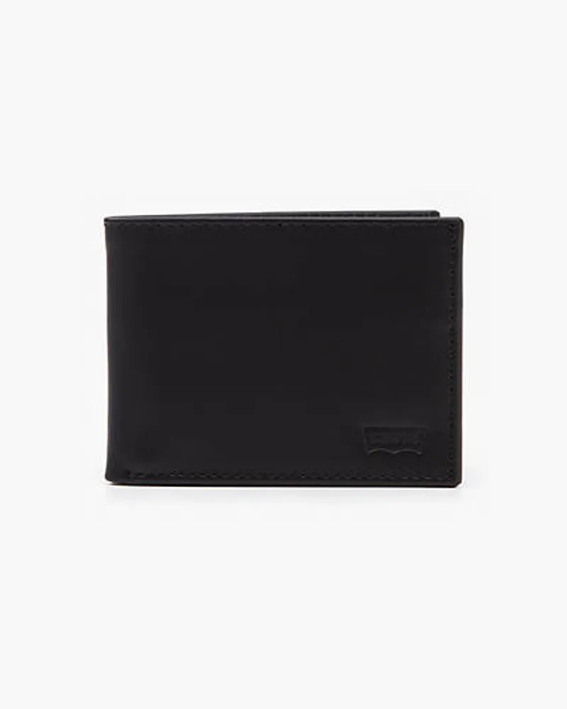 Levi's Batwing Bifold ID Geldbörse Schwarz