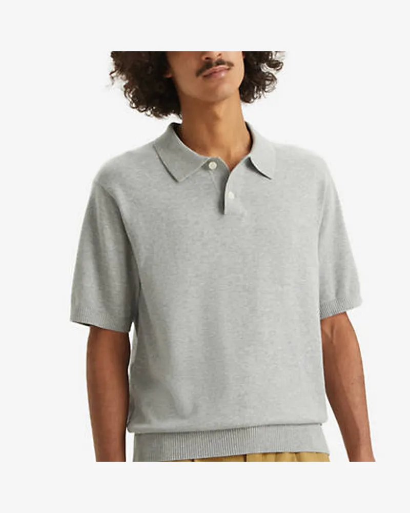 Levi's Polo aus Strick Grau