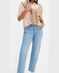 Levi's 501  Crop Jeans Blau