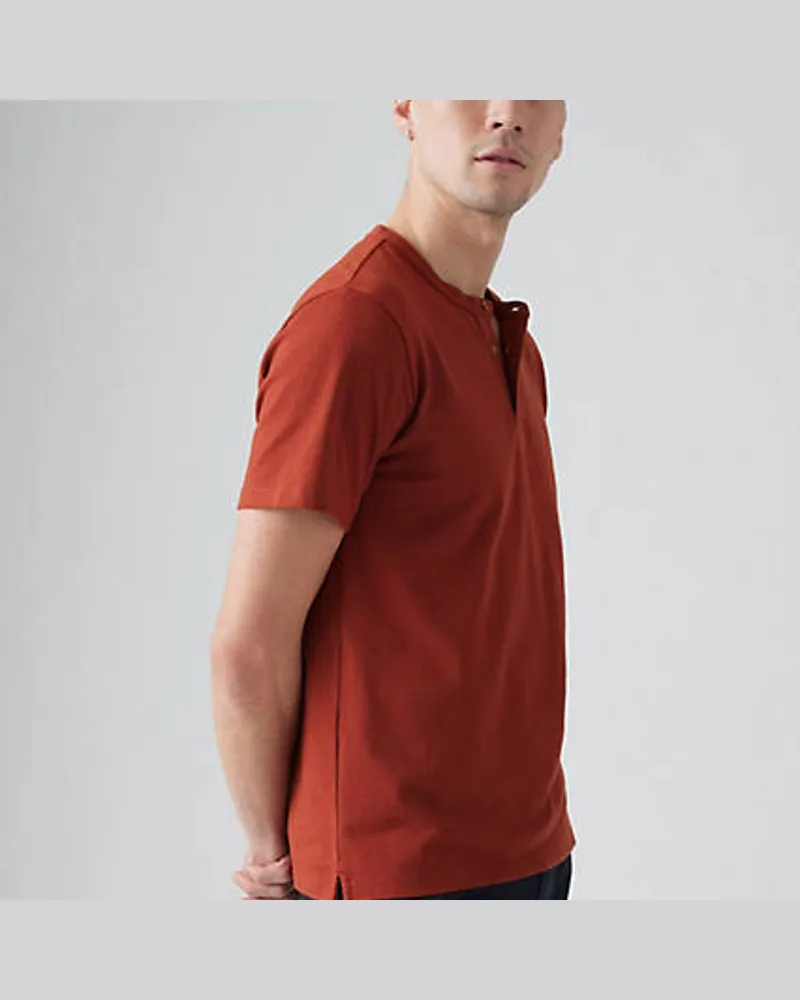 Levi's Housemark Henley Shirt Rot