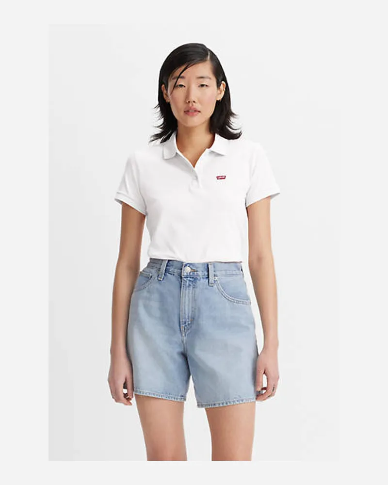 Levi's Slim Fit Polo Weiß