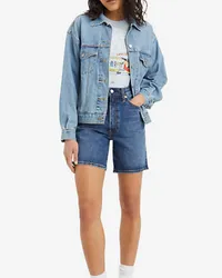 Levi's Ribcage Bermudashorts Blau