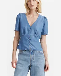 Levi's Dolores KurzarmBluse Blau