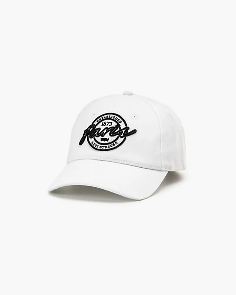 Levi's for Pari's Cap mit Grafik Weiß
