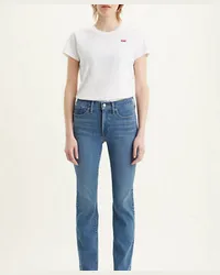 Levi's 314 Shaping Straight Jeans Blau