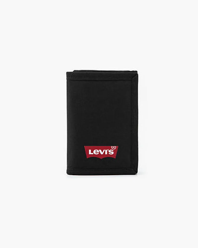 Levi's Trifold Geldbörse Schwarz