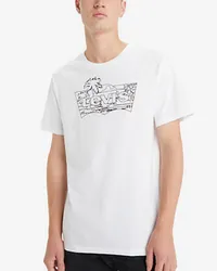 Levi's Klassisches TShirt mit Grafik Weiß