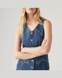 Levi's Lange DenimWeste Blau