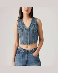 Levi's Bella Denim Corset Blau