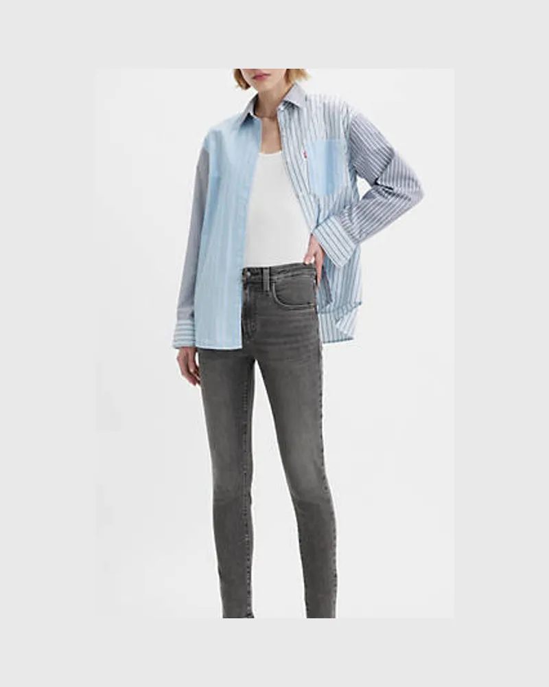 Levi's 721 High Rise Skinny Jeans Grau