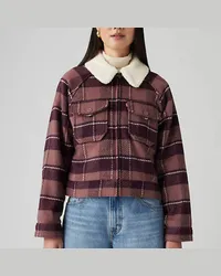 Levi's Shrunken ‘90s Flanelljacke Rosa