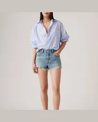 Levi's 501 Original High Rise Jeans Shorts Blau