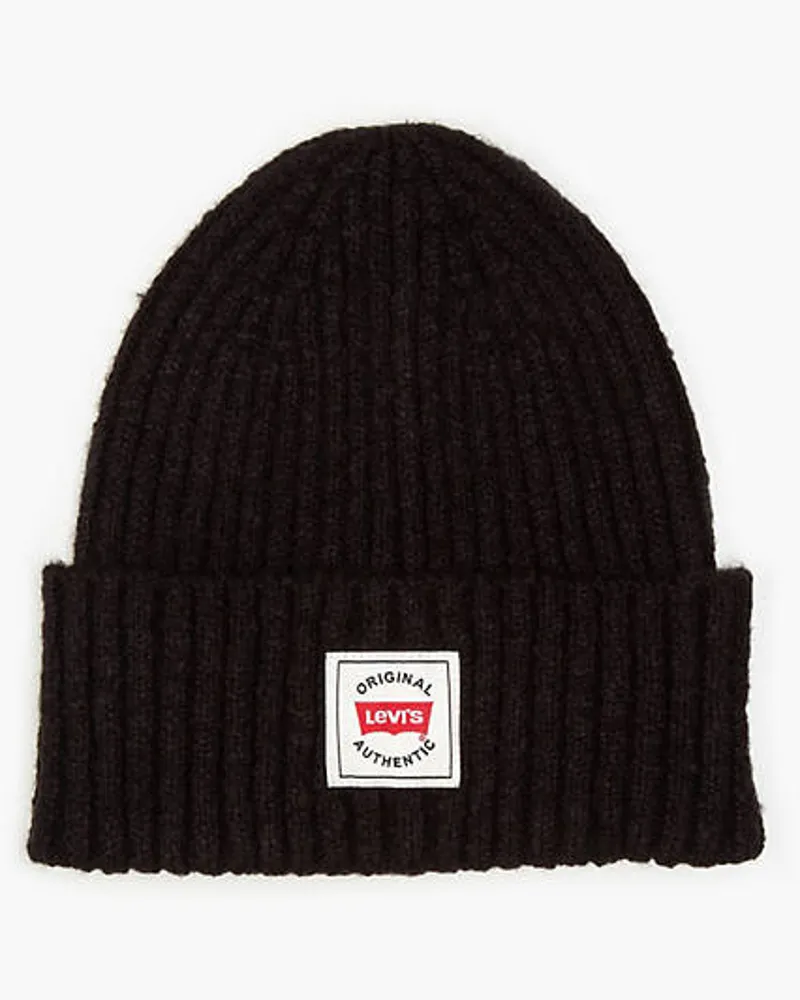 Levi's Holiday Batwing Beanie Schwarz