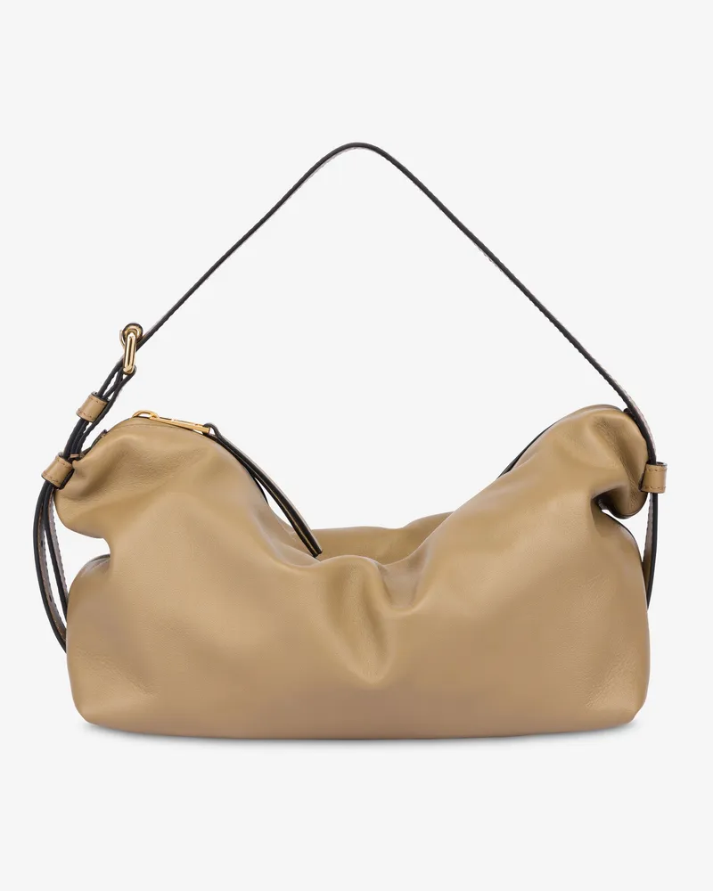 Moschino Moschino Tie Me Hobo Tasche - Beige Beige