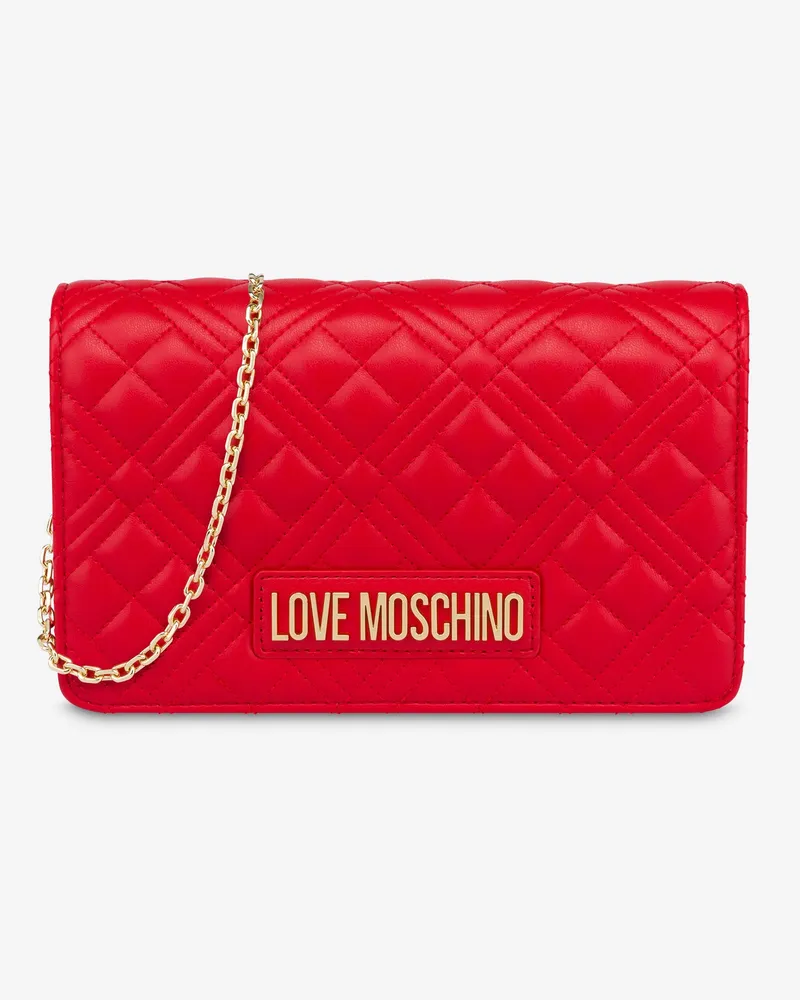 Moschino Gesteppte Smart Daily Bag - Rot Rot