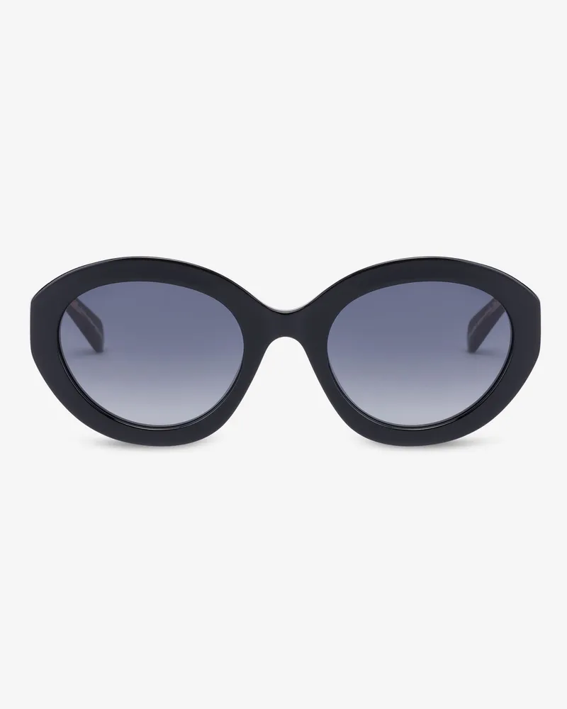 Moschino Acetat-Sonnenbrille - Schwarz Schwarz