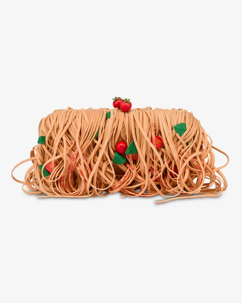 Moschino Spaghetti-Tasche - Beige Beige
