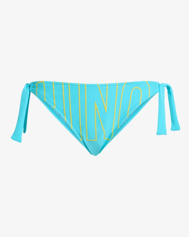 Moschino Badehose aus Lycra mit Schnüren - Blau Blau