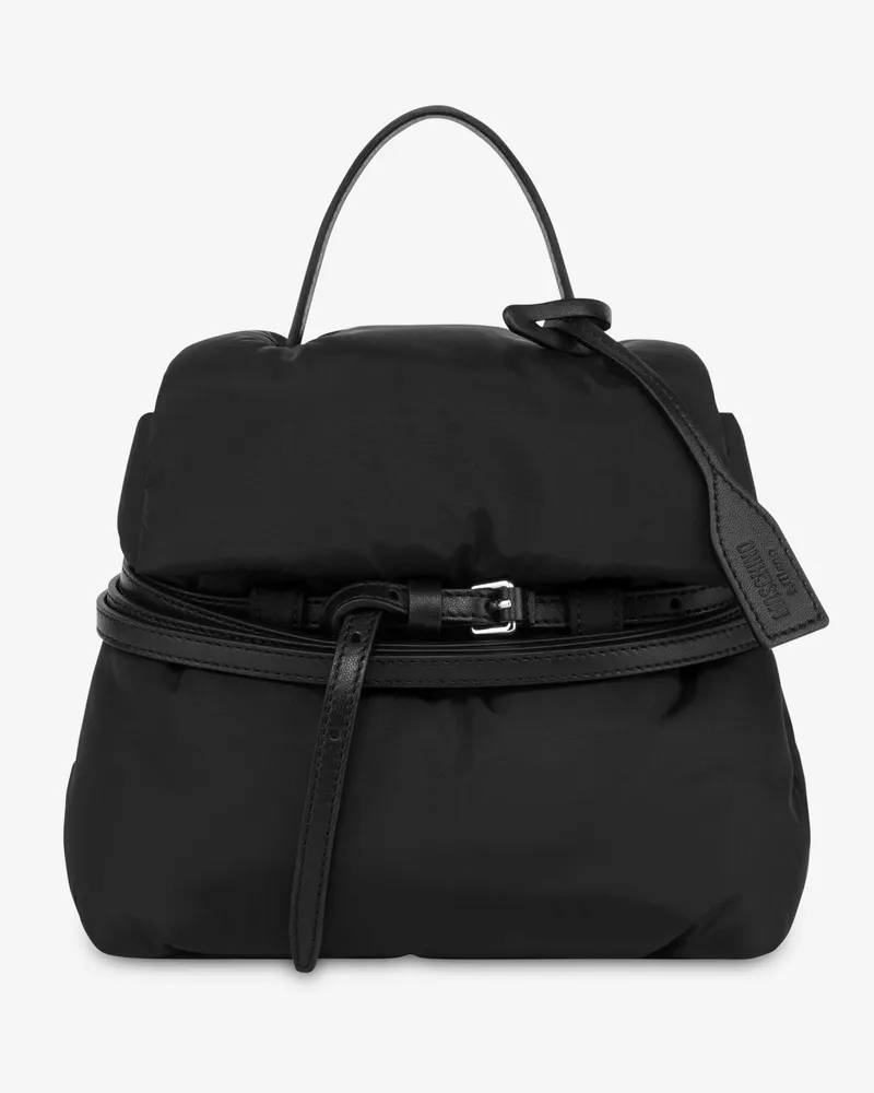 Moschino Moschino Tie Me kleine Handtasche - Schwarz Schwarz