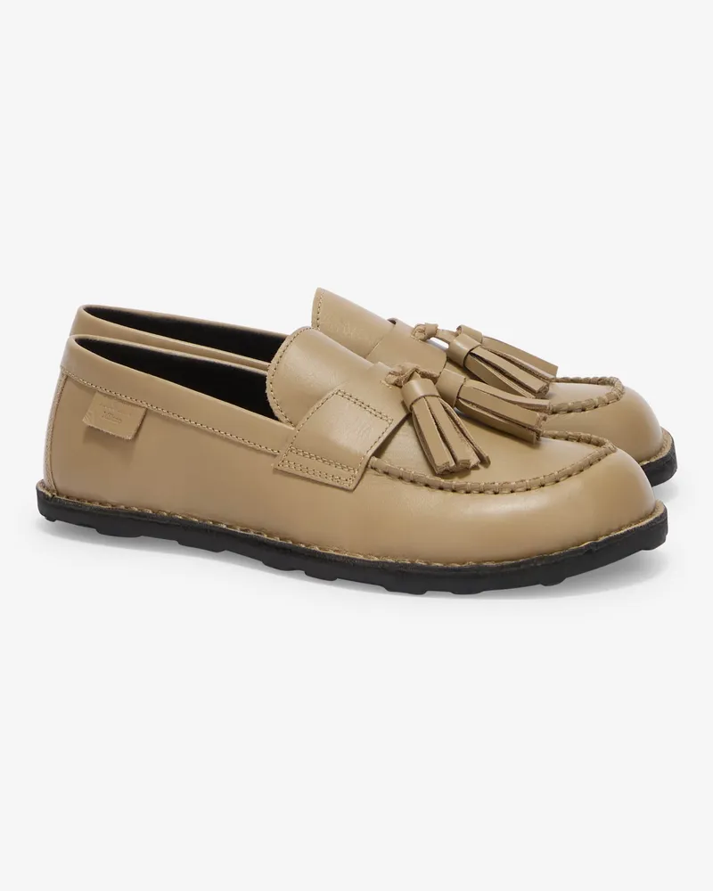 Moschino Mokassins aus Kalbsleder - Beige Beige