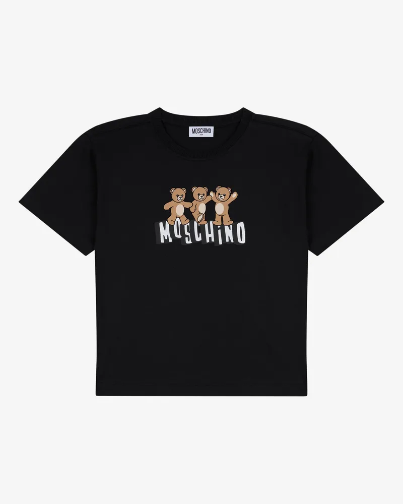 Moschino Maxi-T-Shirt Moschino Teddy Bear - Schwarz Schwarz