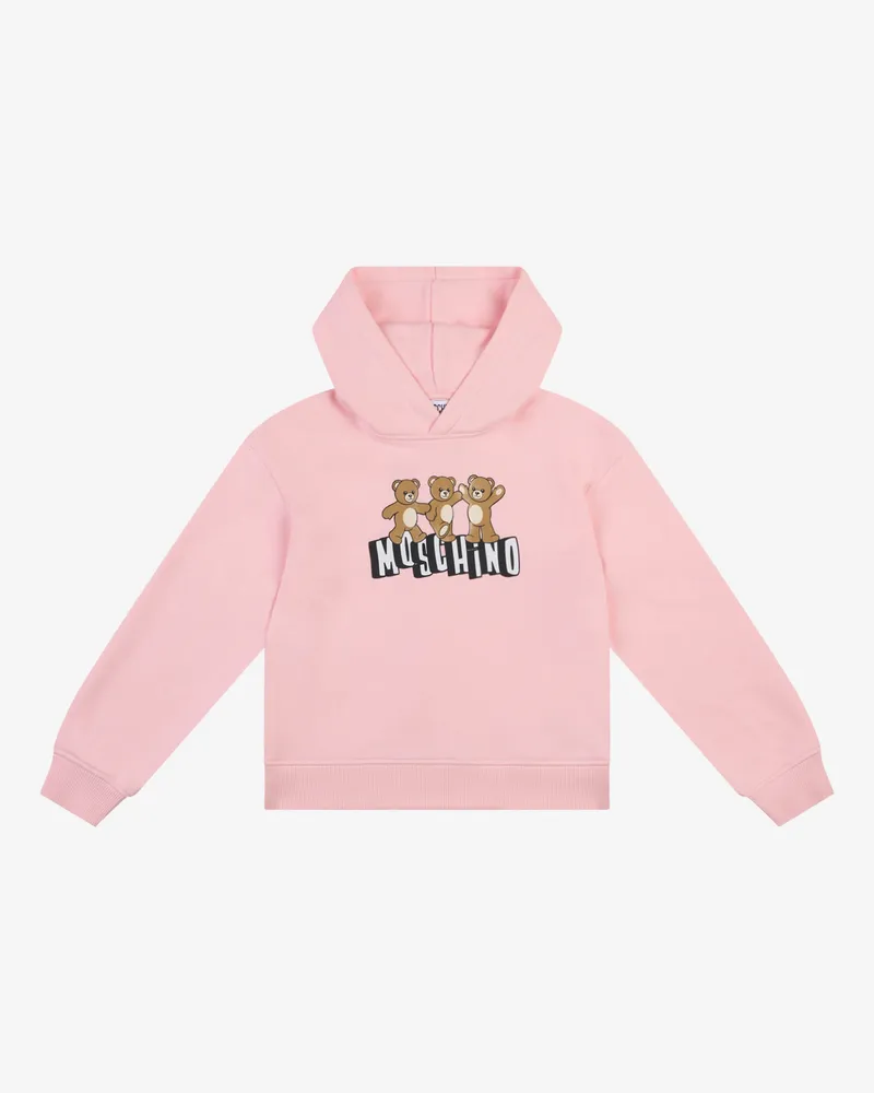 Moschino Baumwoll-Sweatshirt mit Kapuze Moschino Teddy Bear - Pink Pink