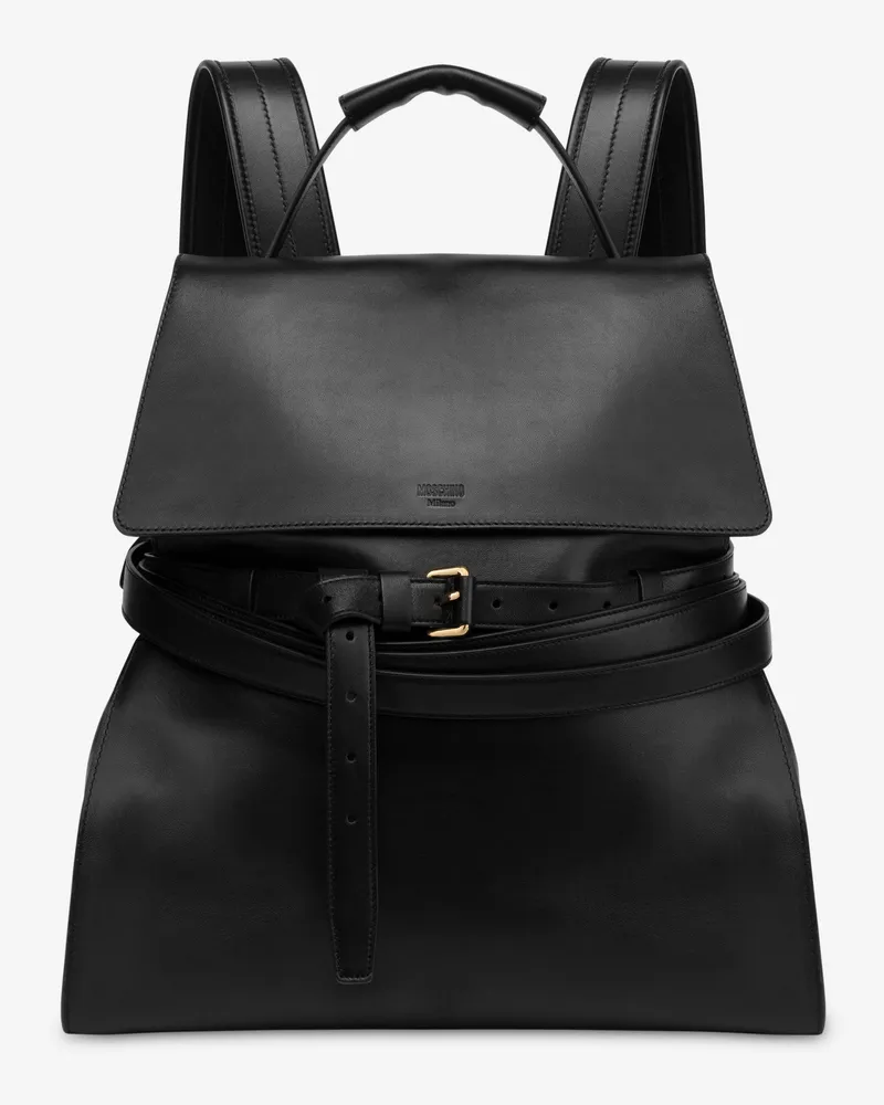 Moschino Moschino Tie Me Rucksack - Schwarz Schwarz