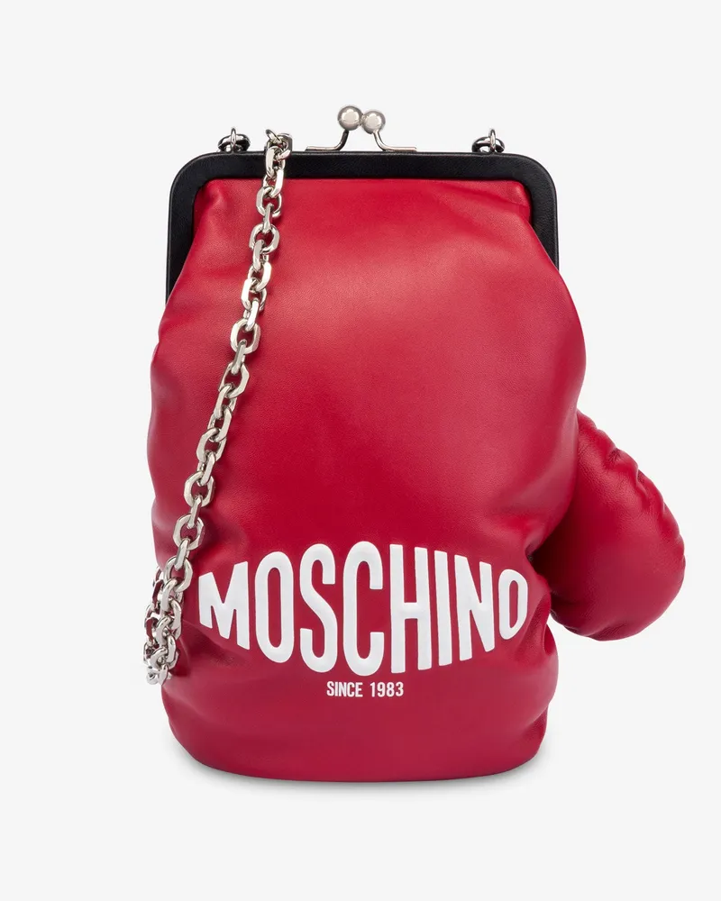 Moschino Boxing gloves bag - Rot Rot