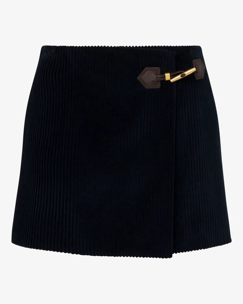 Moschino Kord-Minirock - Blau Blau