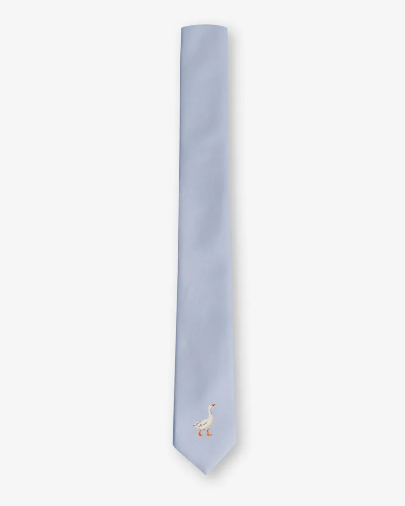 Moschino Seidenkrawatte von Goose - Blau Blau