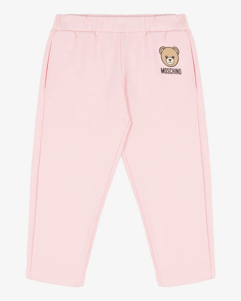 Moschino Moschino Teddybär Hose aus Baumwolle - Pink Pink
