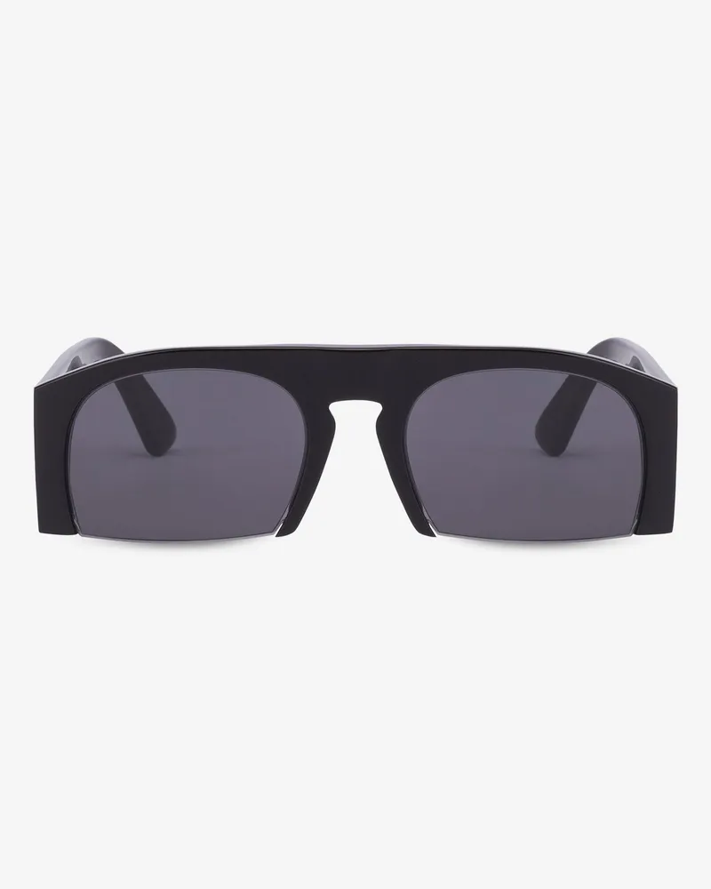 Moschino Sonnenbrille aus Acetat - Schwarz Schwarz