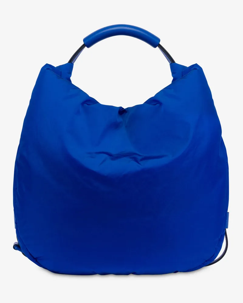 Moschino Moschino Handle Me mittlere Hobo-Tasche - Blau Blau