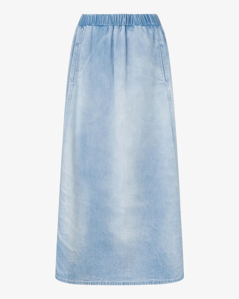 Moschino Leichter Baumwoll-Denimrock - Blau Blau