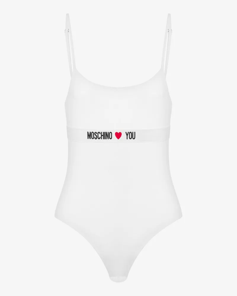 Moschino Body Moschino Loves You - Weiß Weiß